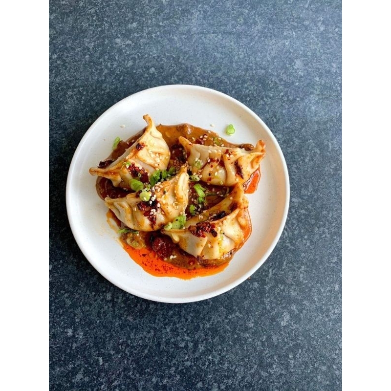 

gyoza chilli oil / mando chilli oil / pangsit rebus chilli oil