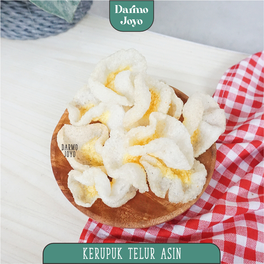 

Kerupuk Telur Asin 200gr - DARMO JOYO - Krupuk Keripik Kripik Telor Crispy Renyah Asin Jadul Gurih Camilan Cemilan Jajanan Snack Kiloan