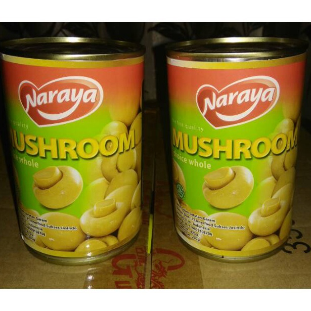 

PROMOWG7H Jamur Kancing Naraya moku mushrooms champignons canned IMP