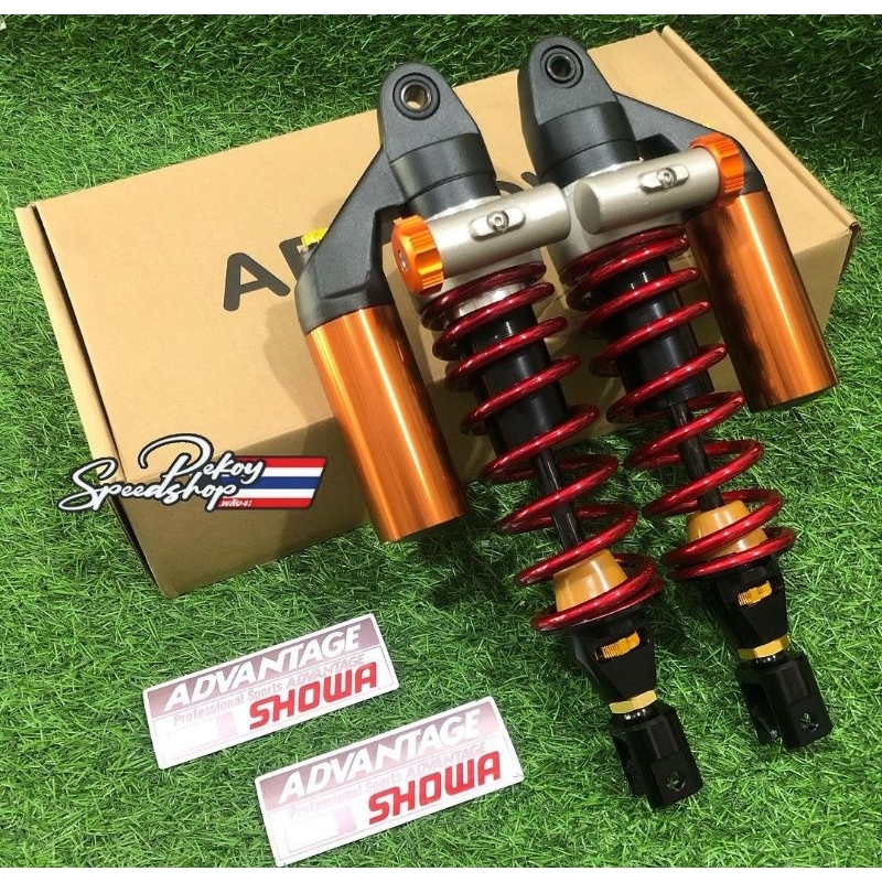 Shock Showa stel cnc thailand size 310 320 mm PCX 150 , nmax, adv, xmax original showa harga termura