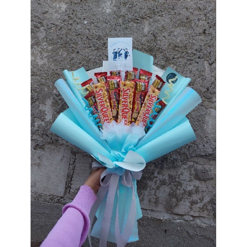

READY STOCK snack bouquet buket coklat buket wisuda