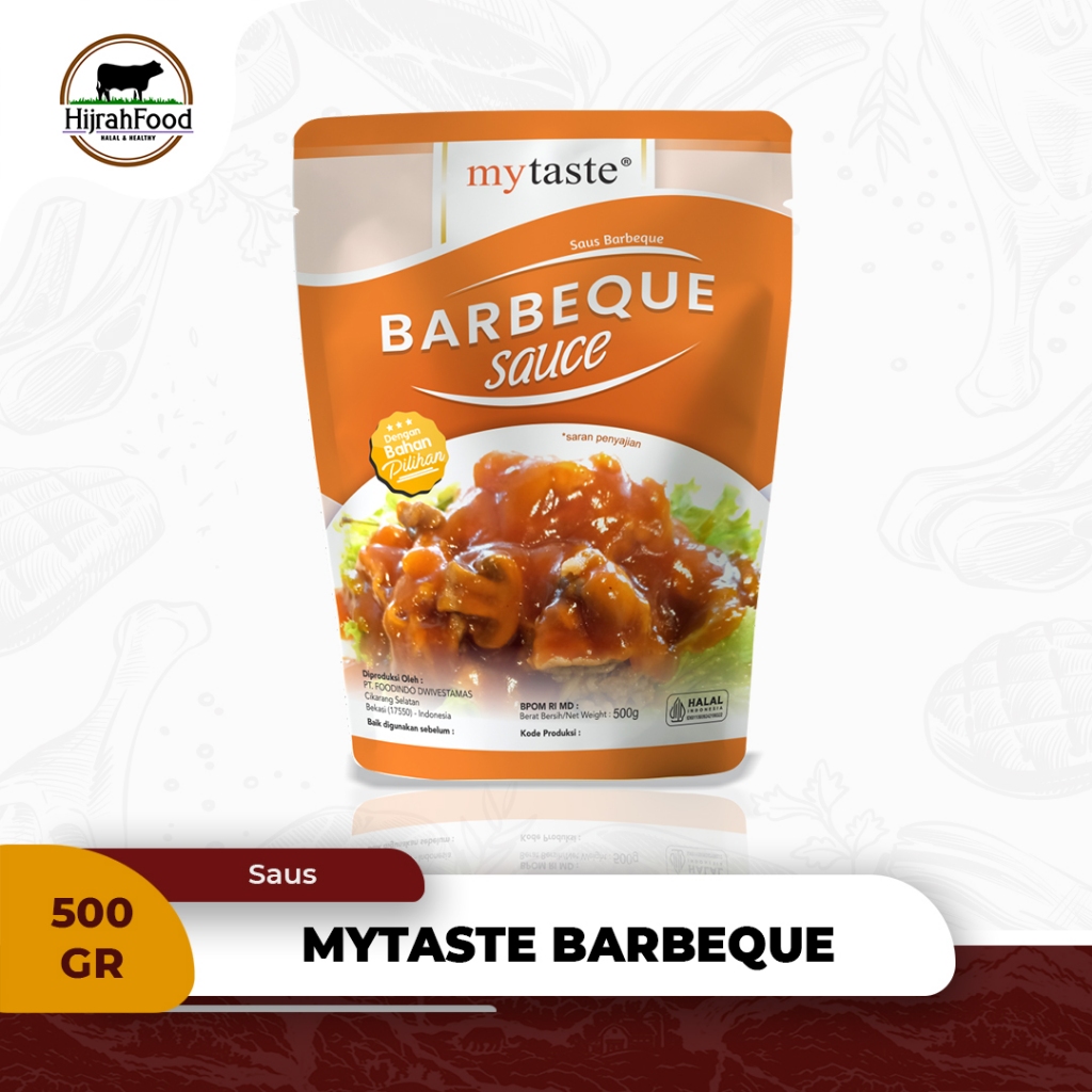 

MyTaste BBQ Sauce / Saus Barbeque 500 gram