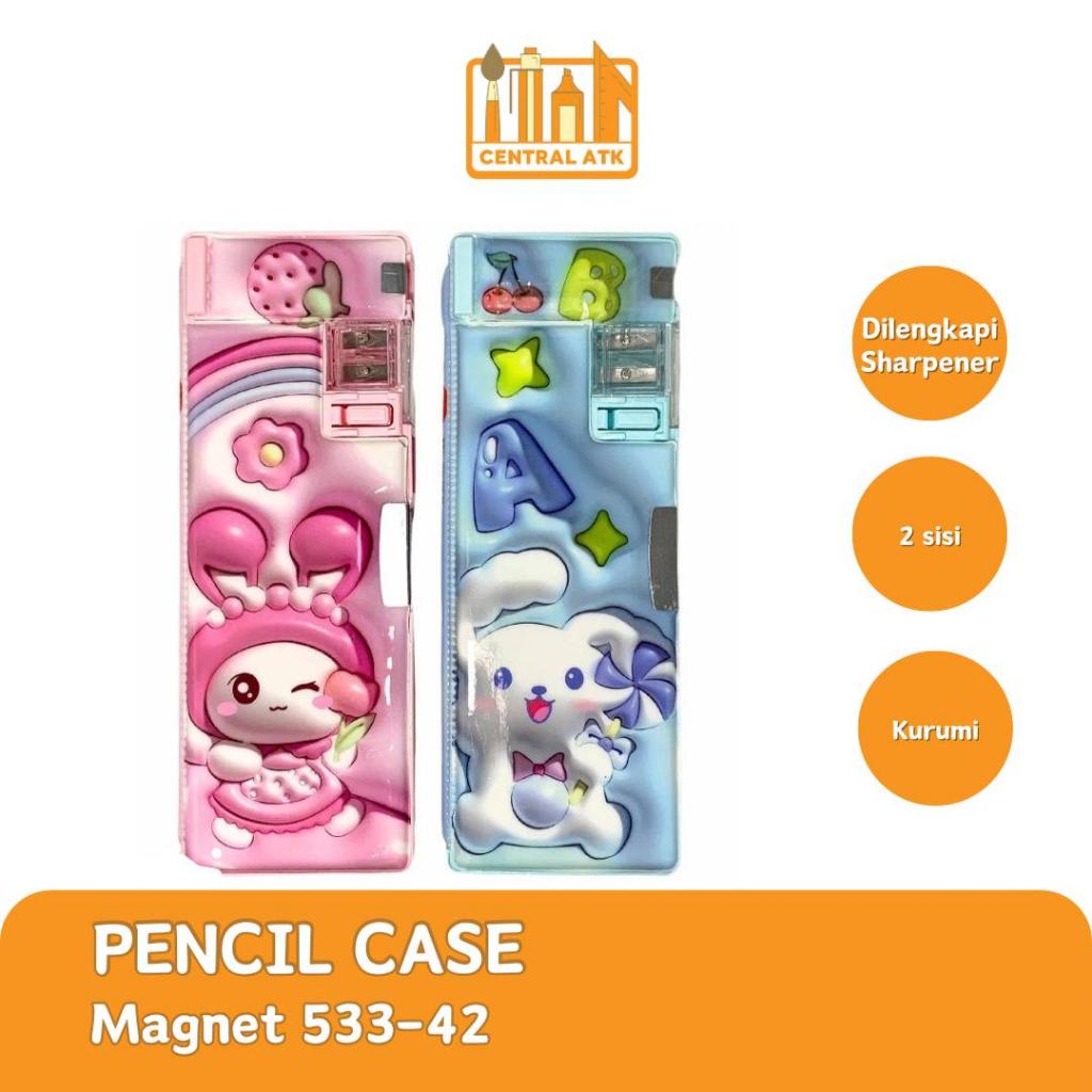

PENCIL CASE / TEMPAT PENSIL MAGNET 533-42 ASTRONAUT (1 PCS)