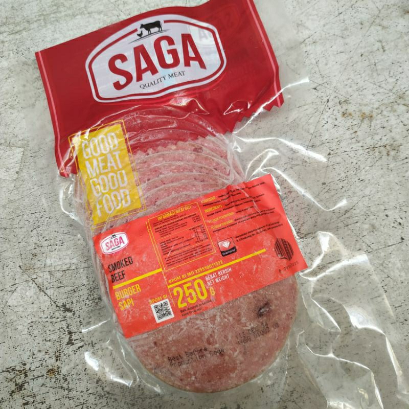 

SAGA Beef Smoked 250gr