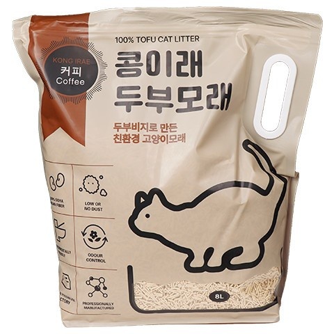 Kong Irae Tofu Cat Litter 8L