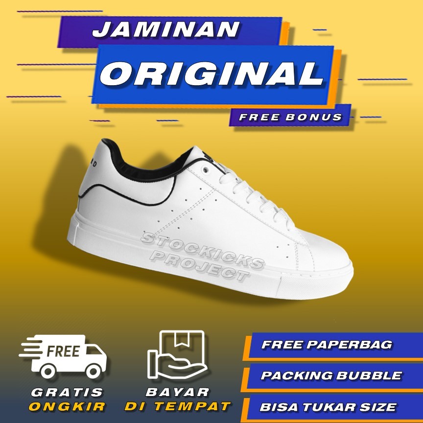 Sepatu Unerd Yin Yang White Original Sepatu Sneakers Casual Sport Sepatu Pria Wanita Unerd Original