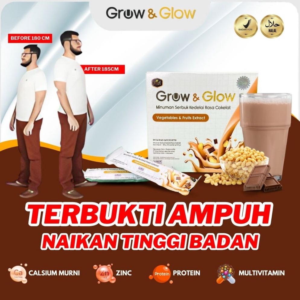 

Order Saja Gan GROW GLOW Susu Peninggi Badan Suplemen Peninggi Badan Terbaik Untuk Remaja dan Dewasa EYV