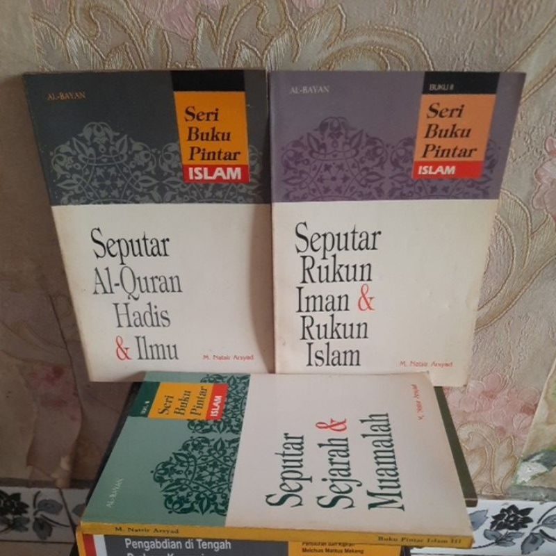 BUKU SERI PINTAR ISLAM SEPUTAR SEJARAH MUAMALAH SEPUTAR RUKUN ISLAM SEPUTAR AL QURAN HADIS DAN ILMU 