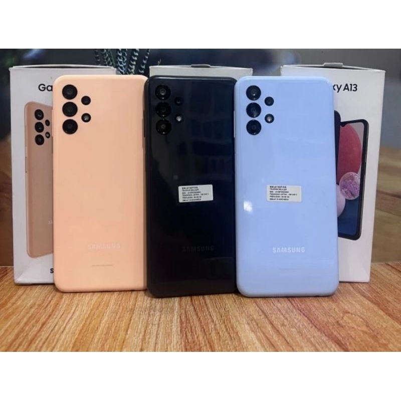 Samsung Galaxy A13 4/128GB + 6/128GB second fullset original garansi resmi samsung