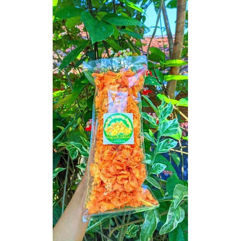 

Keripik emping jagung manis 165gr