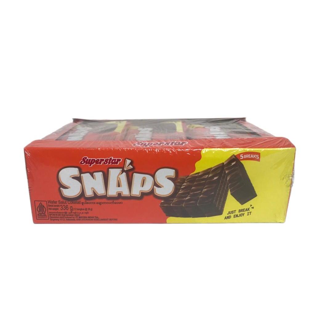 

Roma Superstar Snaps Wafer Cokelat/ 1 box isi 12pcs @12gr