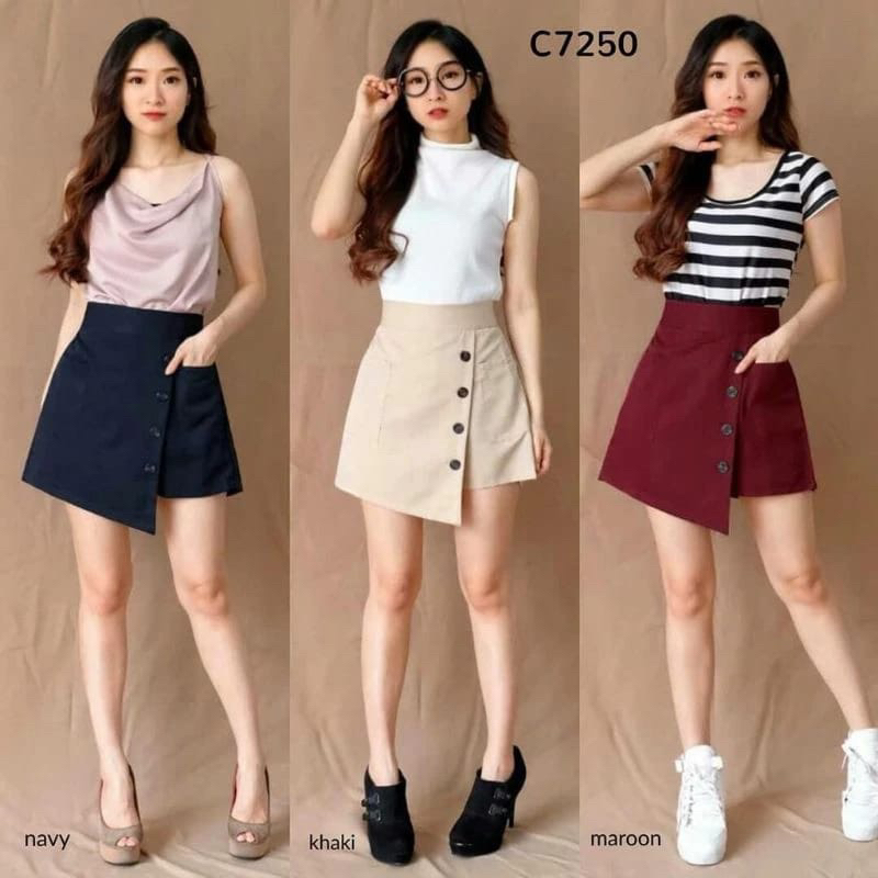 Korean mini skirt / Rok celana / Hotpants/ Rok mini