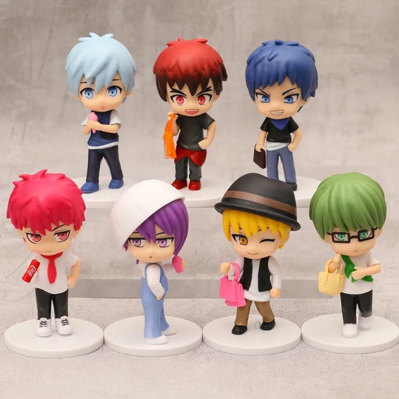 Action Figure Set Kuroko No Baskrt Basketball Tetsuya Taiga Collection