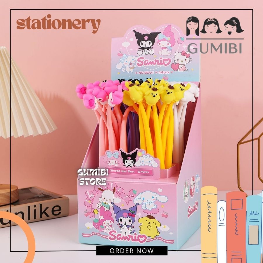 

PULPEN LENTUR SANRIO PULPEN LUCU KUROMI CINNAMOROL GEL PEN LENTUR SANRIO HARGA SATUAN