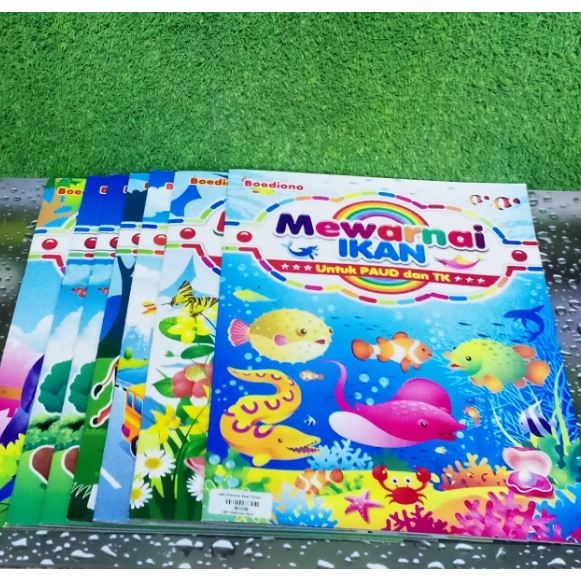 

Buku Mewarnai Anak Untuk Paud Dan TK (Buku Mewarnai Boediono Besar)