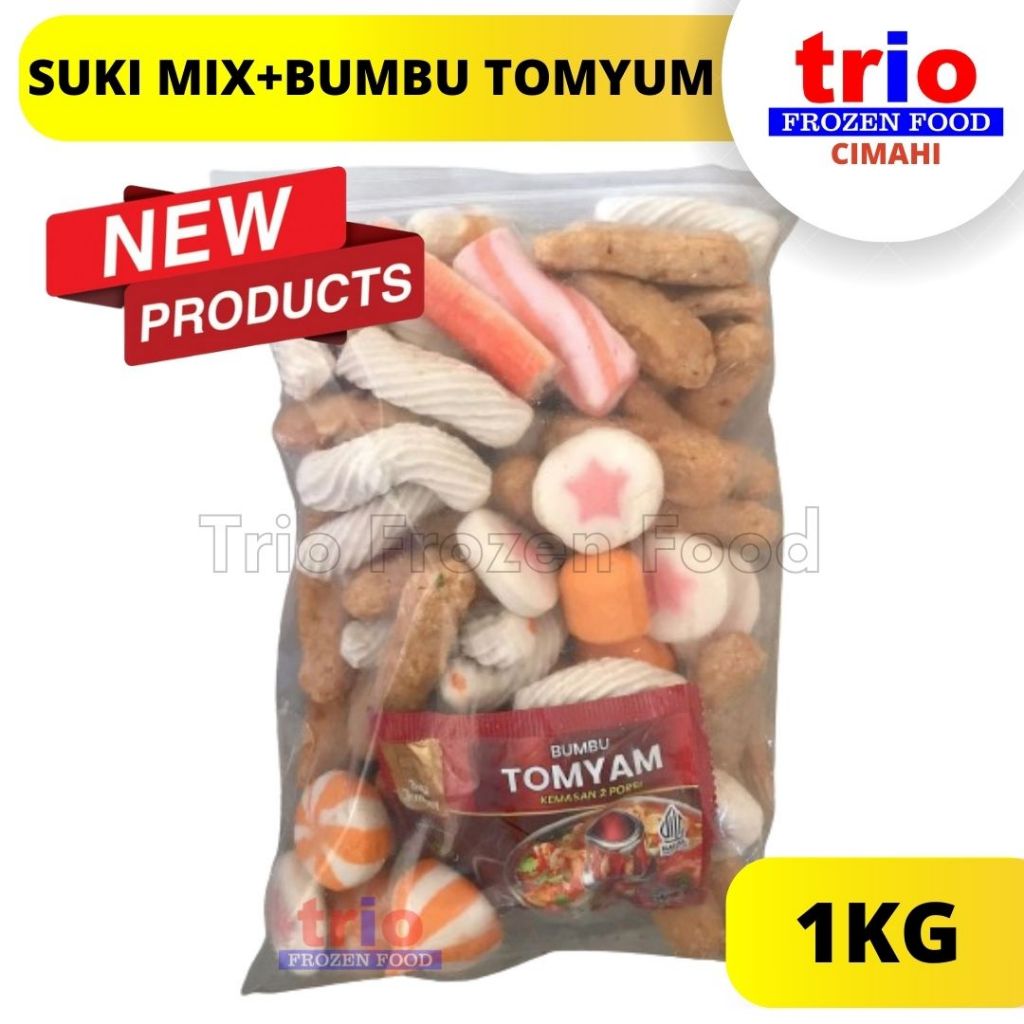 

SUKI MIX 1KG BONUS BUMBU TOMYUM