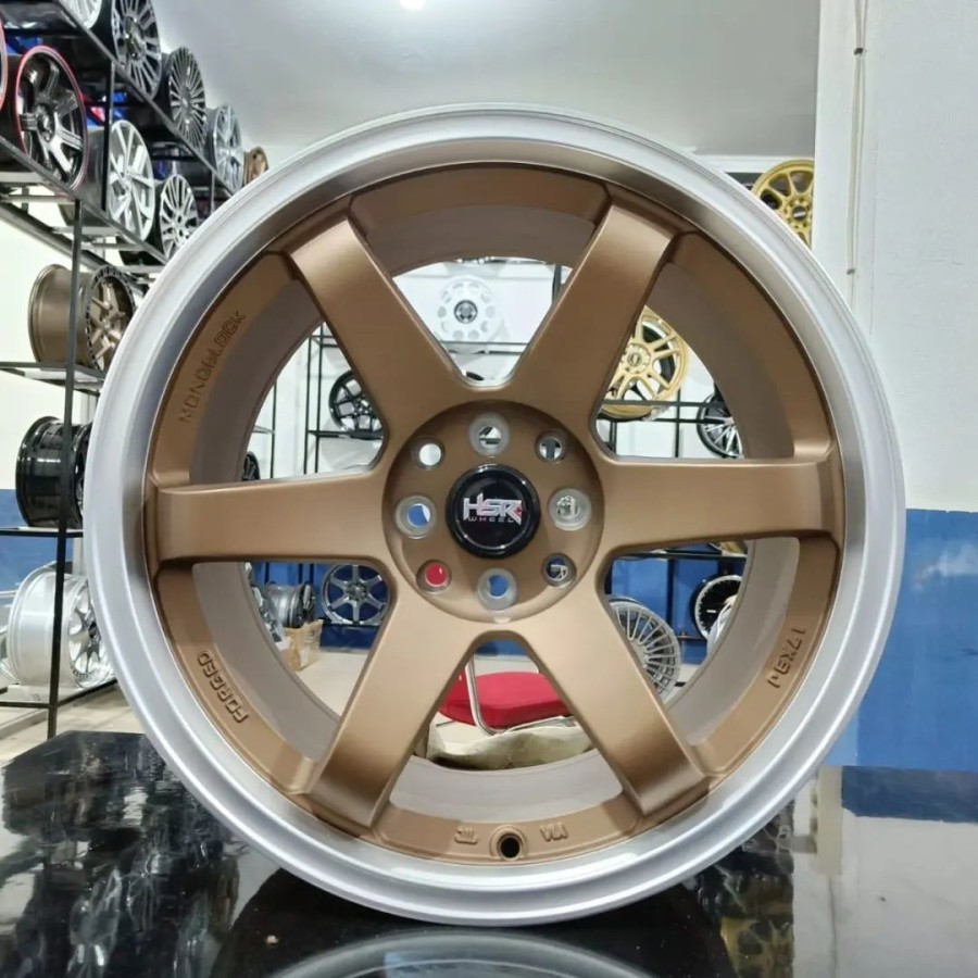 VELG CELONG RING 17 HSR WHEEL TOKYO LEBAR 75 9 MODIFIKASI JAZZ AVANZA