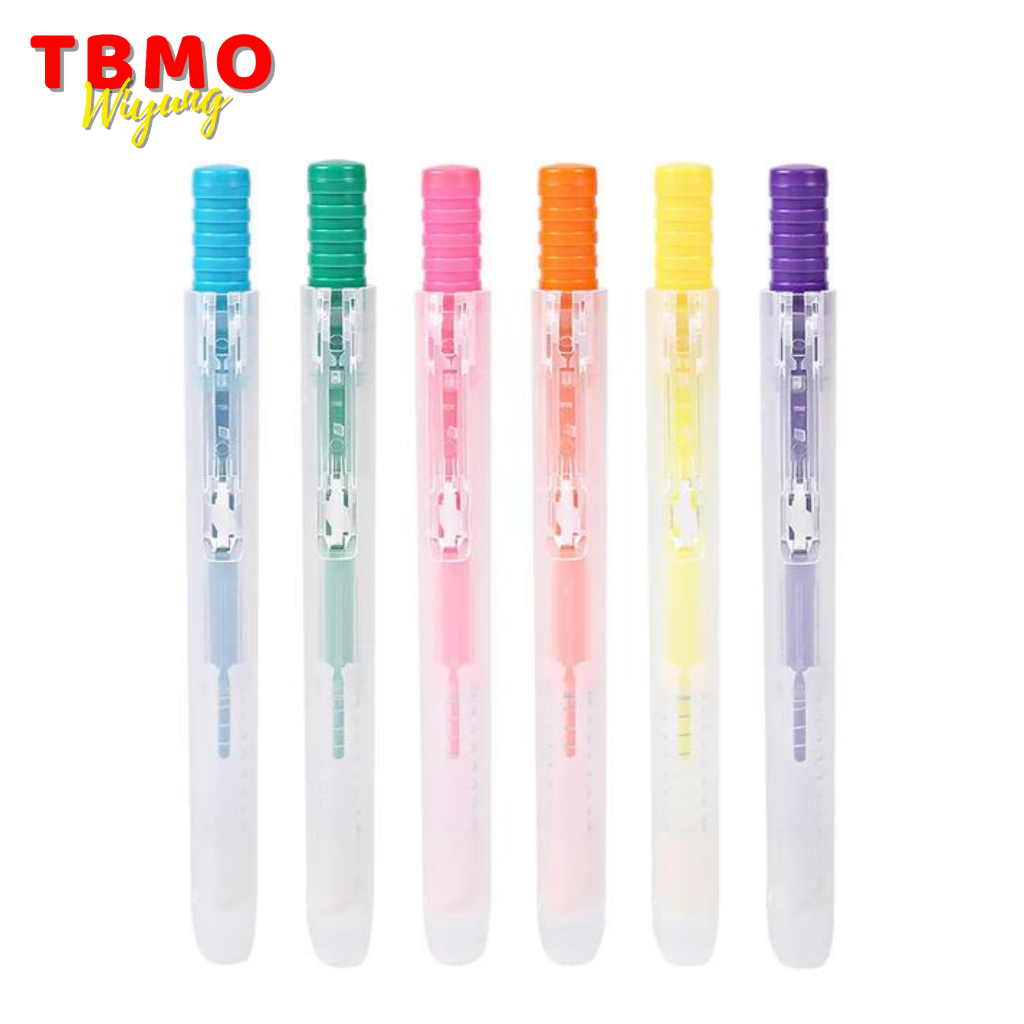 

TBMO M&G Retractable Highlighter Penanda Warna AHM27301 - Pcs