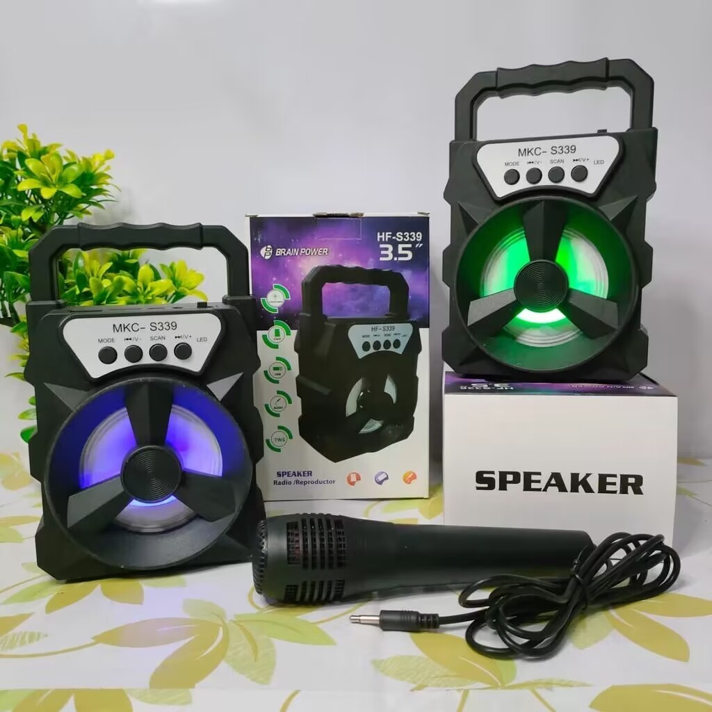 COD Speaker Bluetooth Portable HF-S339 Plus Microphone