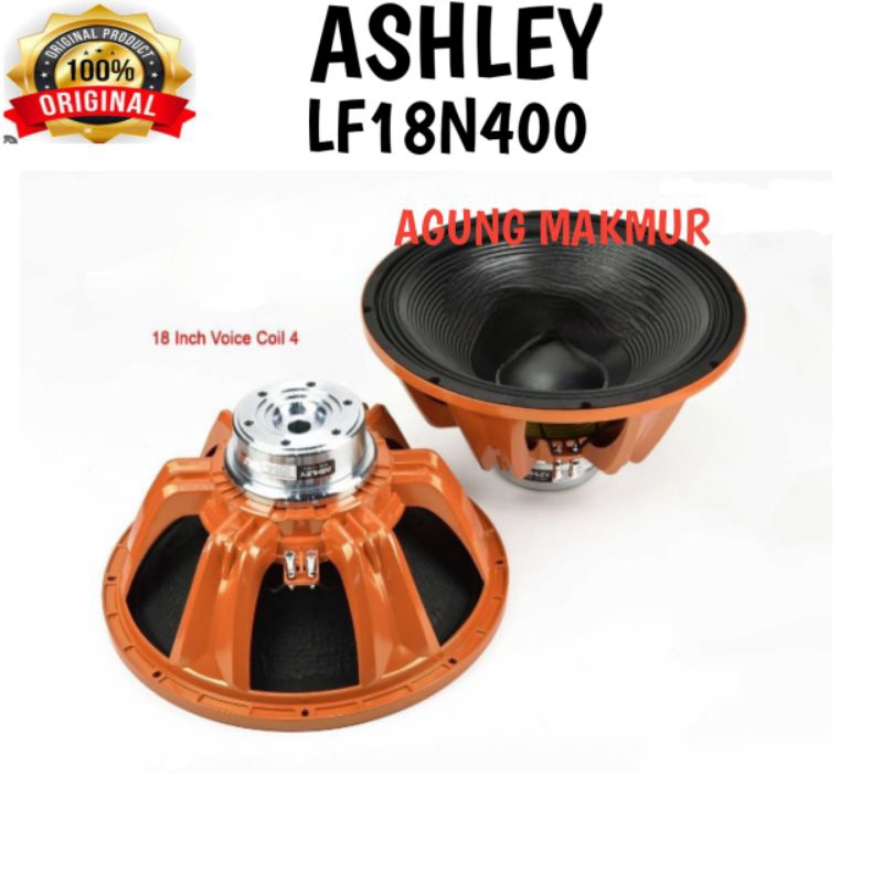 Speaker Component Ashley LF18N400 Original - Speaker Komponen Ashley lf18n400 coil 4