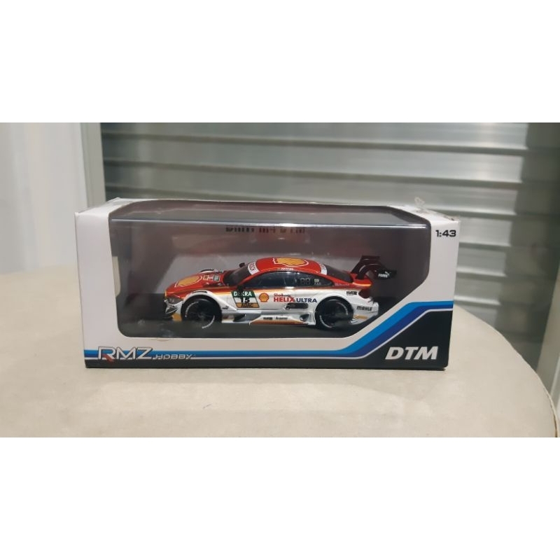 Diecast Miniatur Mainan Pajangan BMW seri DTM Skala 1/43 merk RMZ City