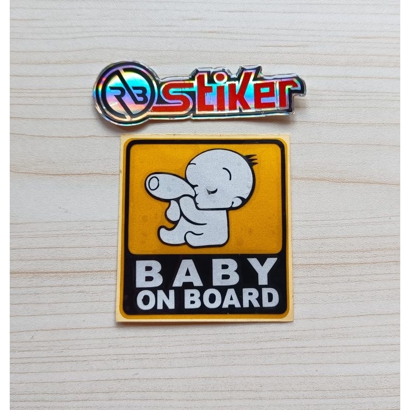 

Stiker cutting BABY ON BOARD