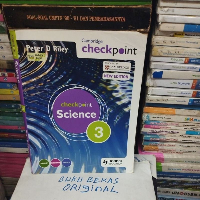 check point Science 3 original bekas