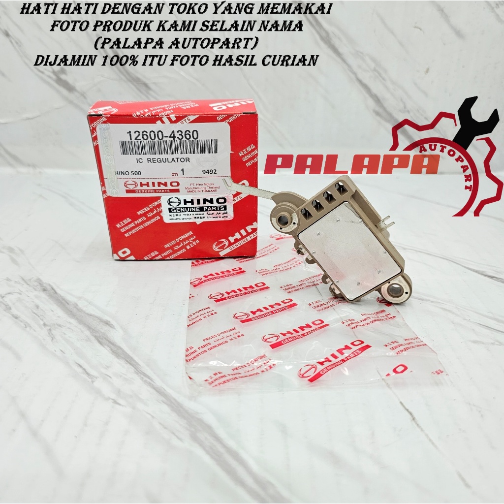 IC REGULATOR DINAMO ALTERNATOR hino lohan fm260ti hino lohan 500