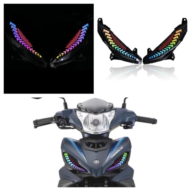 alis lampu shark power yamaha mx king lampu alis 26 mode