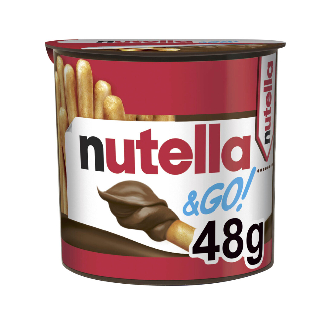 

Nutella Ferrero Hazelnut Spread With Cocoa + Breadsticks | 48g Australia