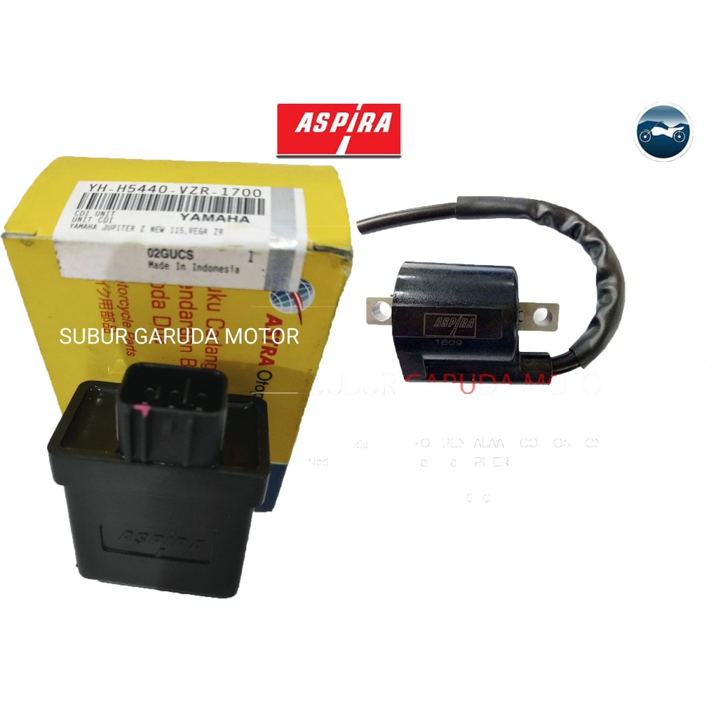 CDI KOIL VEGA ZR JUPITER Z NEW MERK ASPIRA KUALITAS ORISINIL ASTRA OTOPARTS