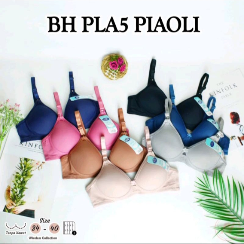 BH Piaoli Bra Piaoli Wanita gadis Remaja PL A5 A55 PIAOLI kancing 2 [TERMURAH] [ORIGINAL]