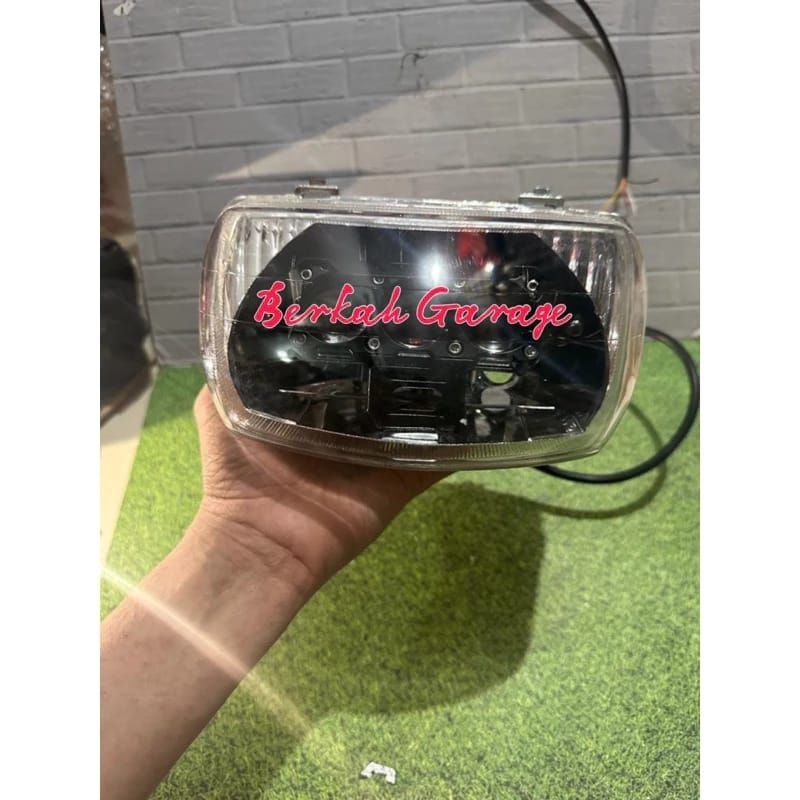 Reflektor CUSTOM HONDA LEGENDA 2 plus lampu OLW 3MATA