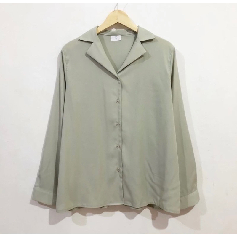 KEMEJA sage green (shirt)