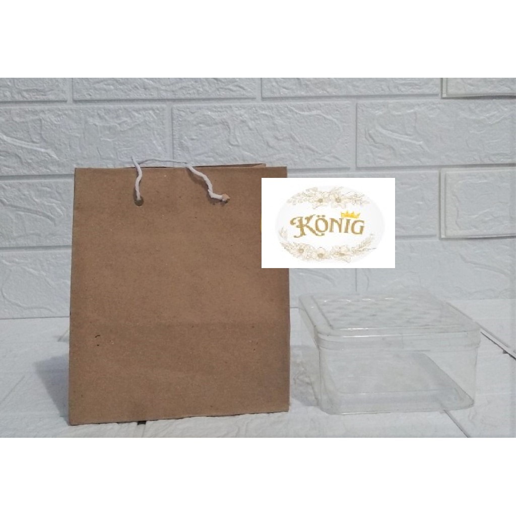 

Paper Bag Coklat Polos Bingkisan uk. 14 cm x 11 cm x 16 cm