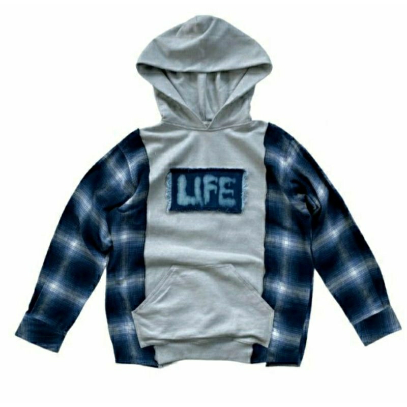 HOODIE VETERANO FLANEL MURAYAMA  "LIFE"