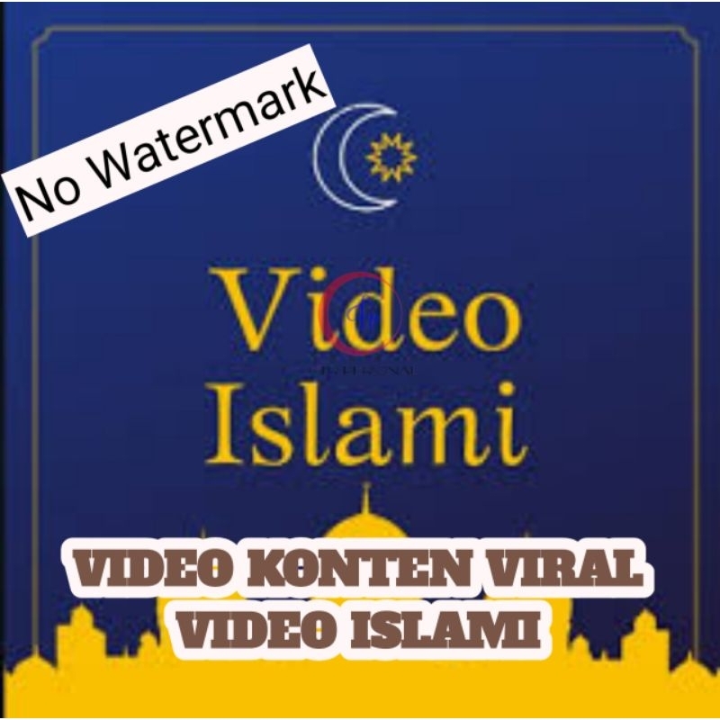 Video Konten Islami No Watermark Ribuan Video