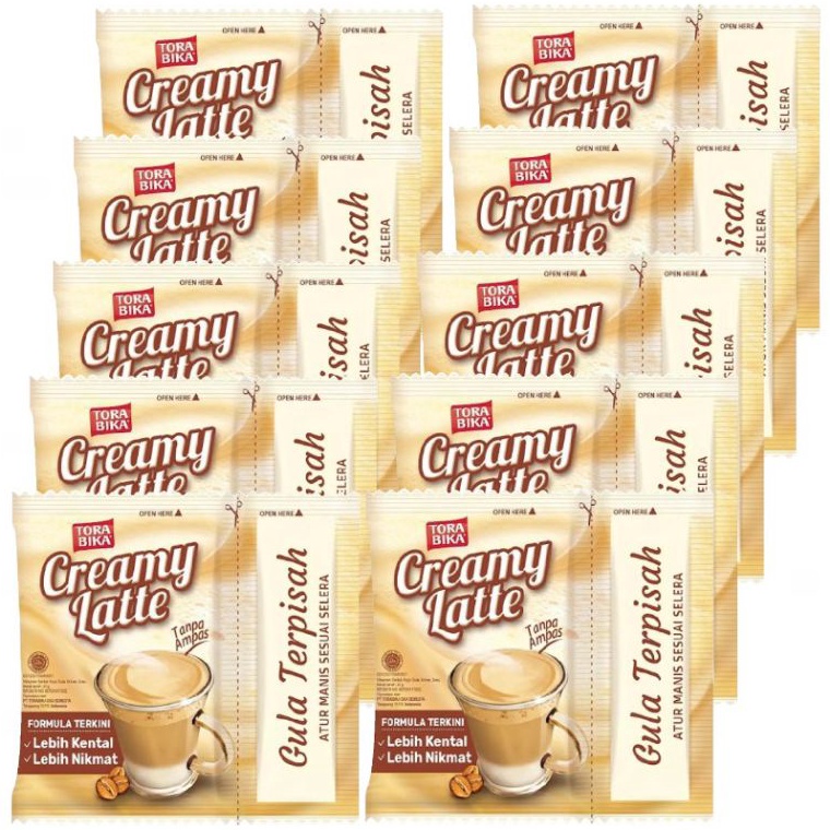 

TIPE TPB29 Torabika Creamy Latte isi 1sachet Exp May 224