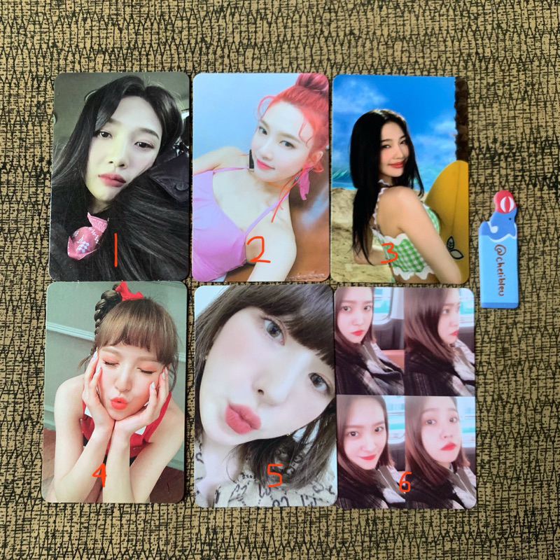 Red velvet Joy Wendy Yeri FMR TRS Queen girls reve day 2 guidebook birthday orgel photobook pc photo