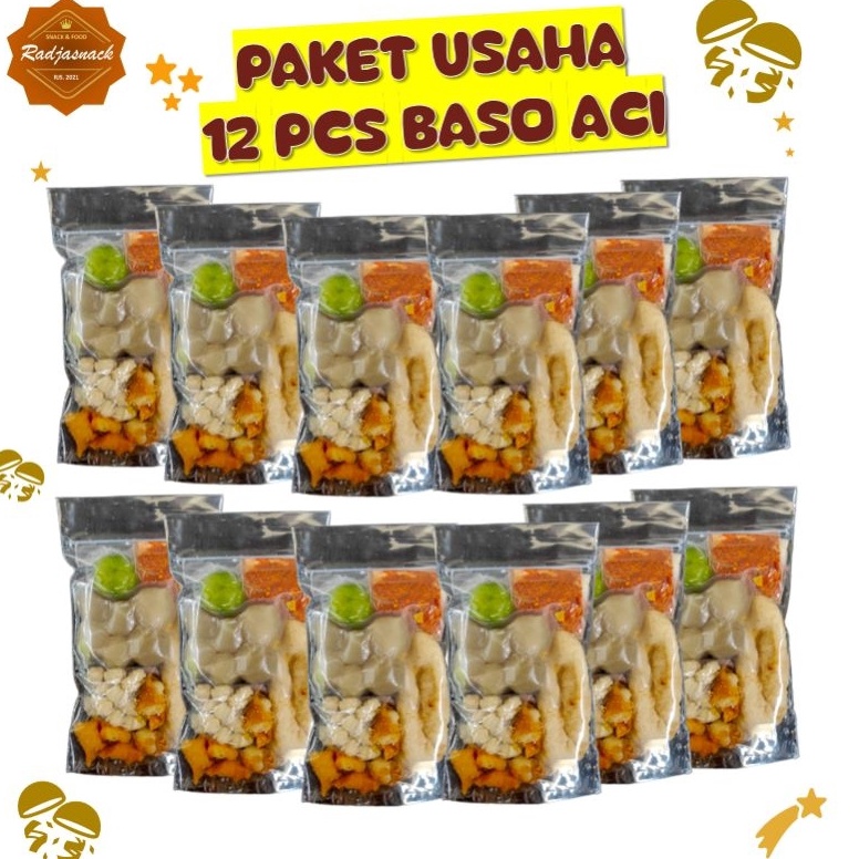 

KODE TFT691 PAKET HEMAT 12 BUNGKUS BASO ACI INSTAN SUPER MURAH