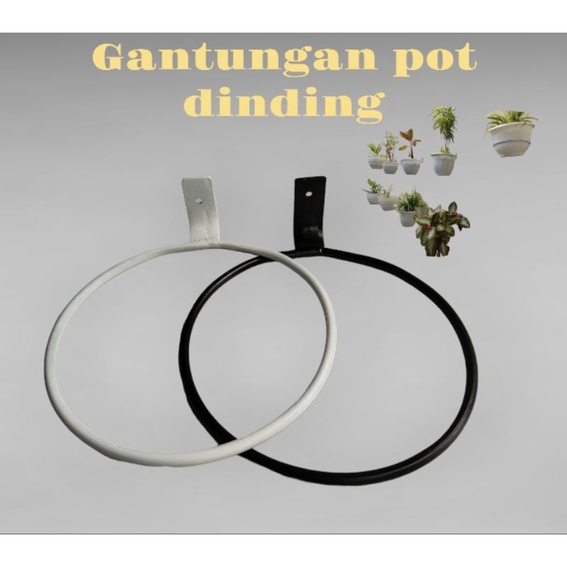 Gantungan pot dinding, standing pot dinding