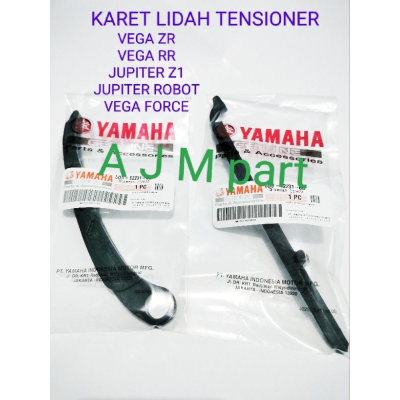 KARET LIDAH TENSIONER BANTALAN KETENG YAMAHA VEGA FORCE VEGA ZR VEGA RR JUPITER Z1 JUPITER ROBOT ORI