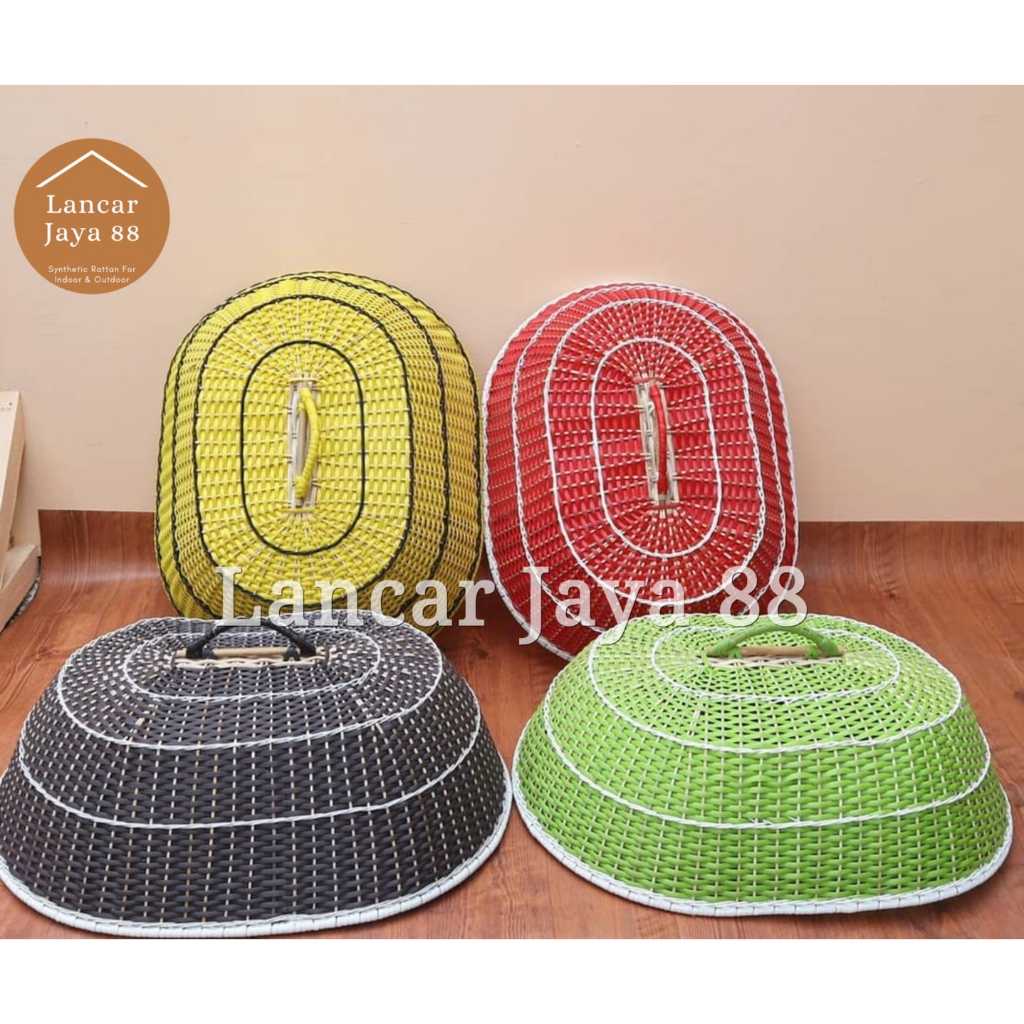 Tudung Saji Rotan Sintetis