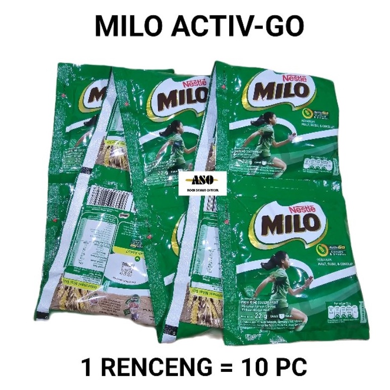 

MODEL WEX945 MILO ActivGo Susu Bubuk Sachet 22 gr RENCENG ISI 1 pc