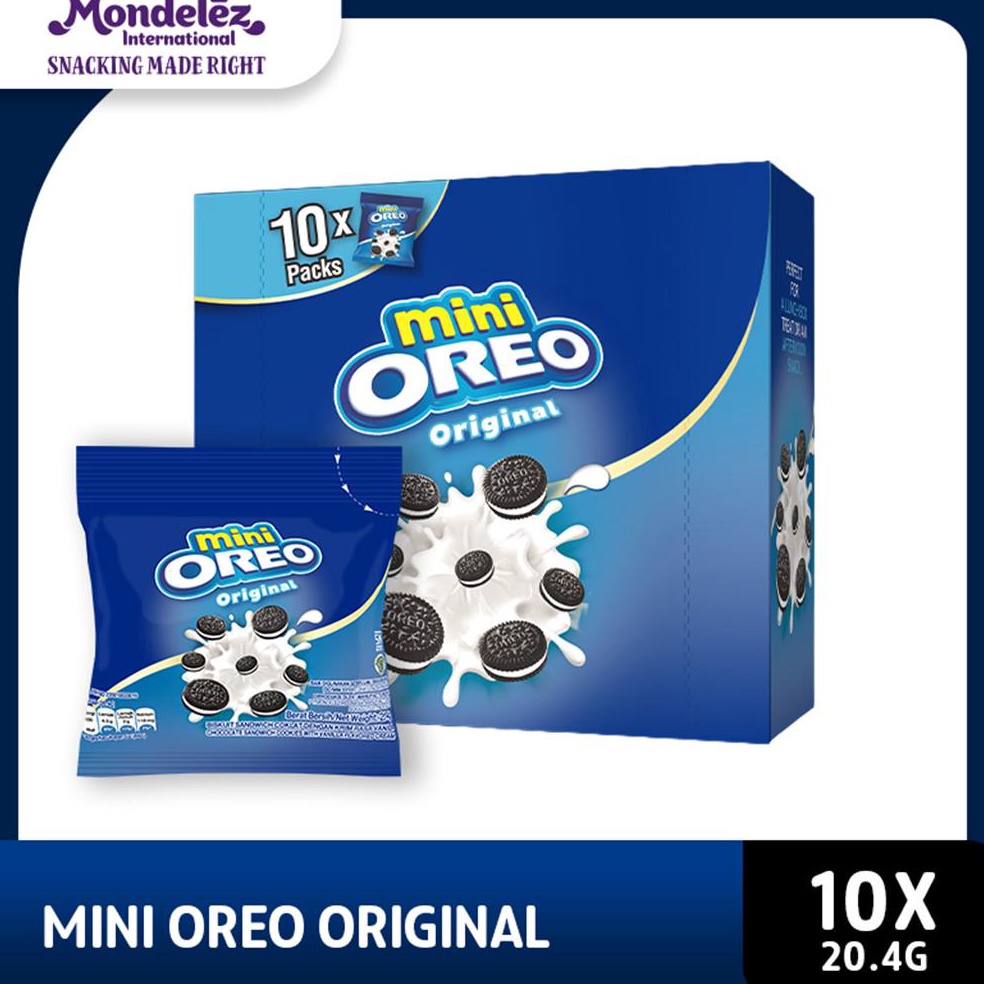 

MODEL ERG563 Mini Oreo Biskuit Original Pcs 24g Untuk Traveling X 1