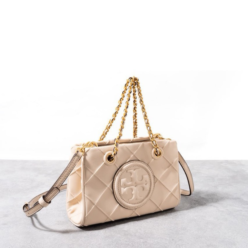 TB Fleming soft mini tote bag leather 18.5x12.5x7 CM