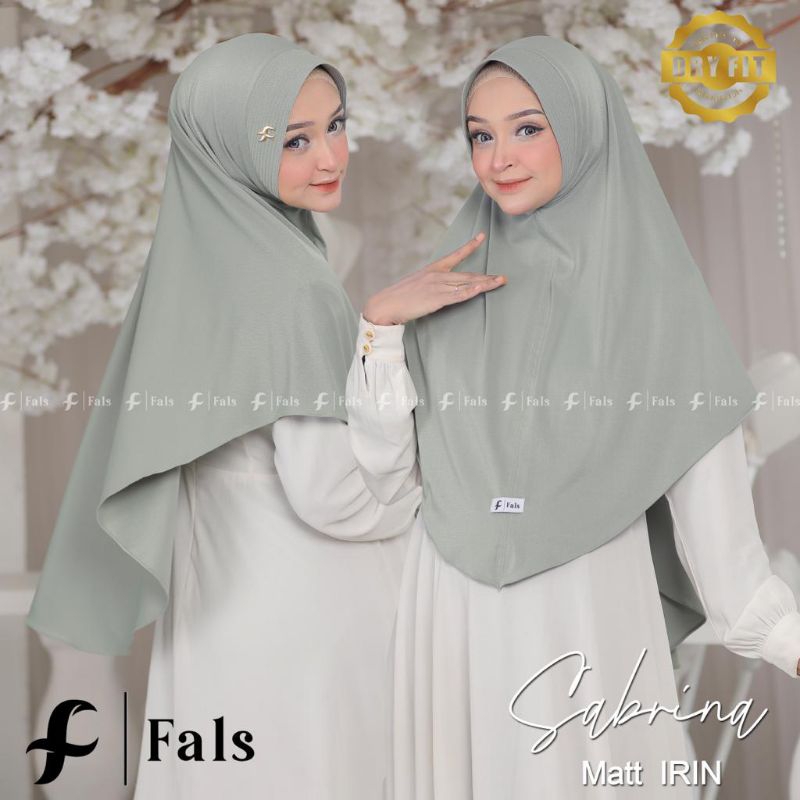 Hijab Sabrina Irin Original Fals Hijab