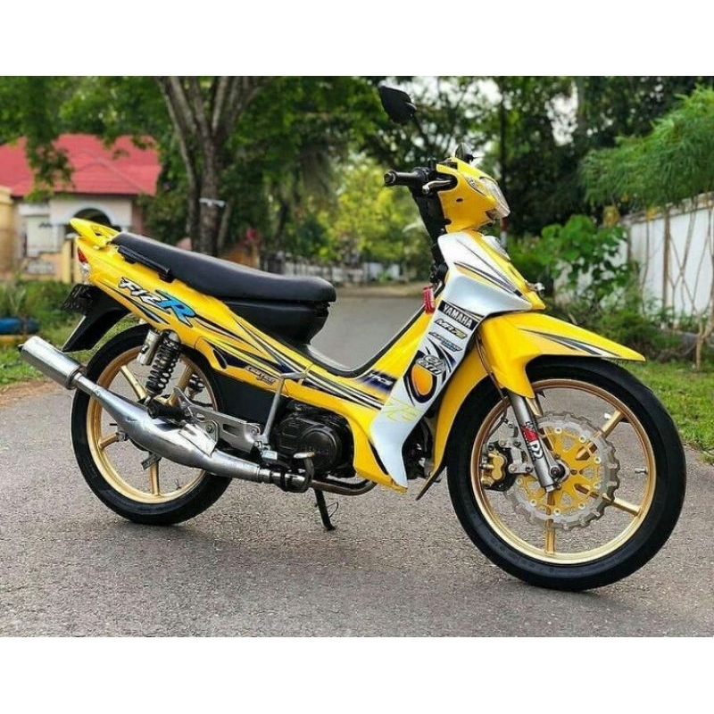 Striping Fiz R / Stiker Fiz R Kuning / Striping Motor Murah / Stiker Printing Fiz R / Stiker Motor F