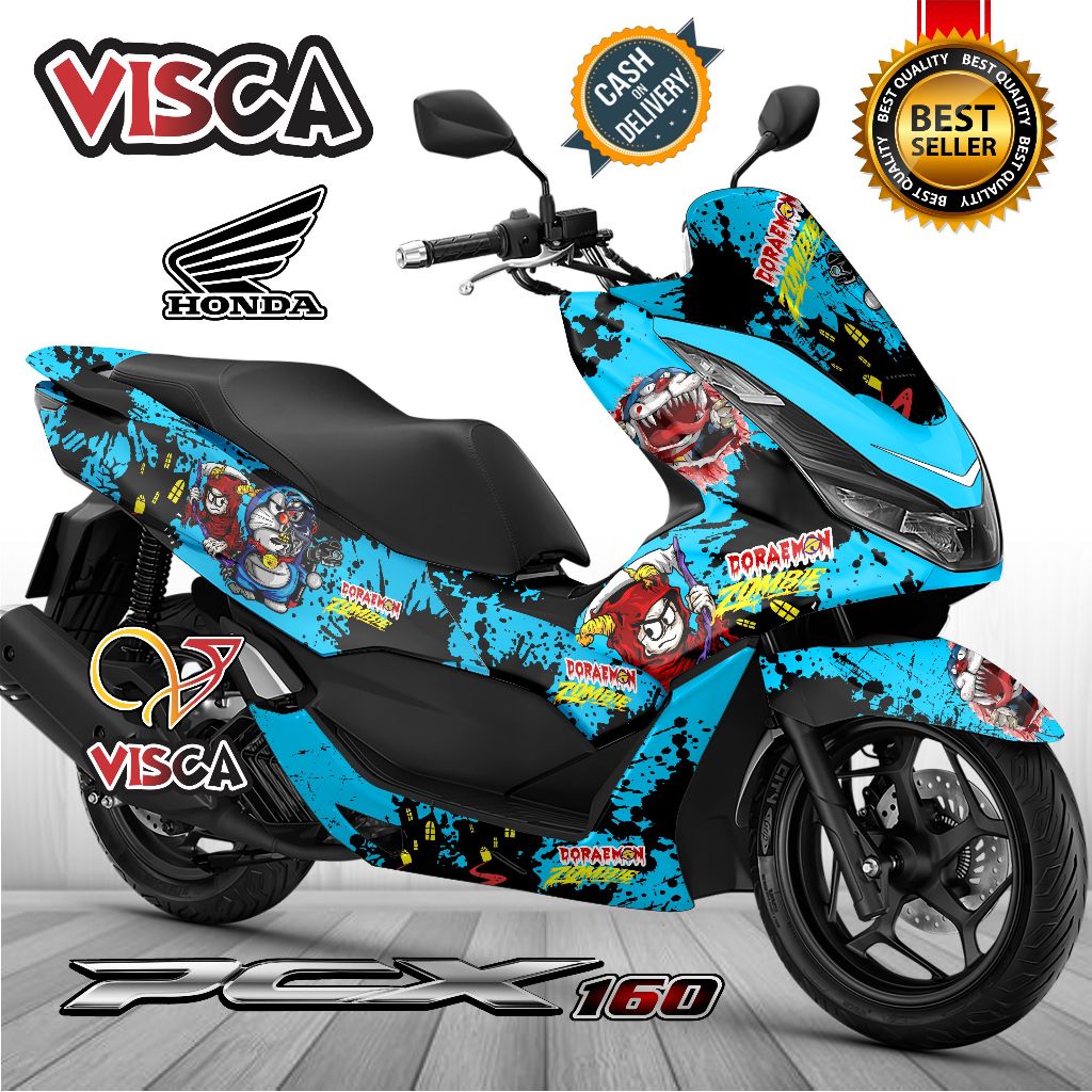 (COD) Decal Pcx 160 Full Body 2021 2022 2023 Stiker Pcx 160 Full Body 2022 Dekal Pcx 160 Full Body 2