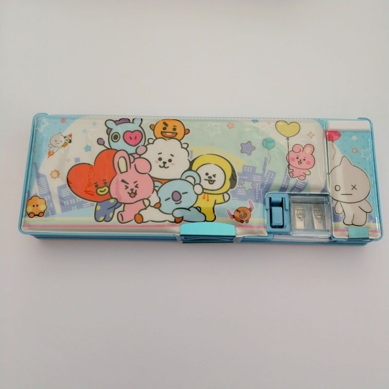 

(1 pcs) Pencil Case / Kotak Pensil Magnet Karakter + Orotan B-2626